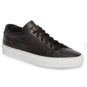 Common Projects black sneakers